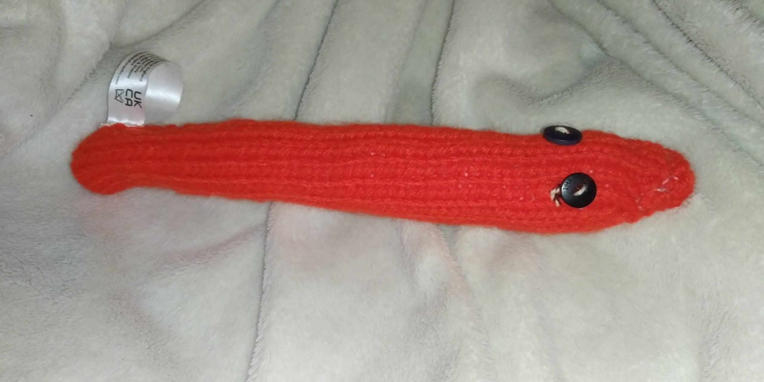 Astra the Red Slim Noodle Short Snake - Image 3