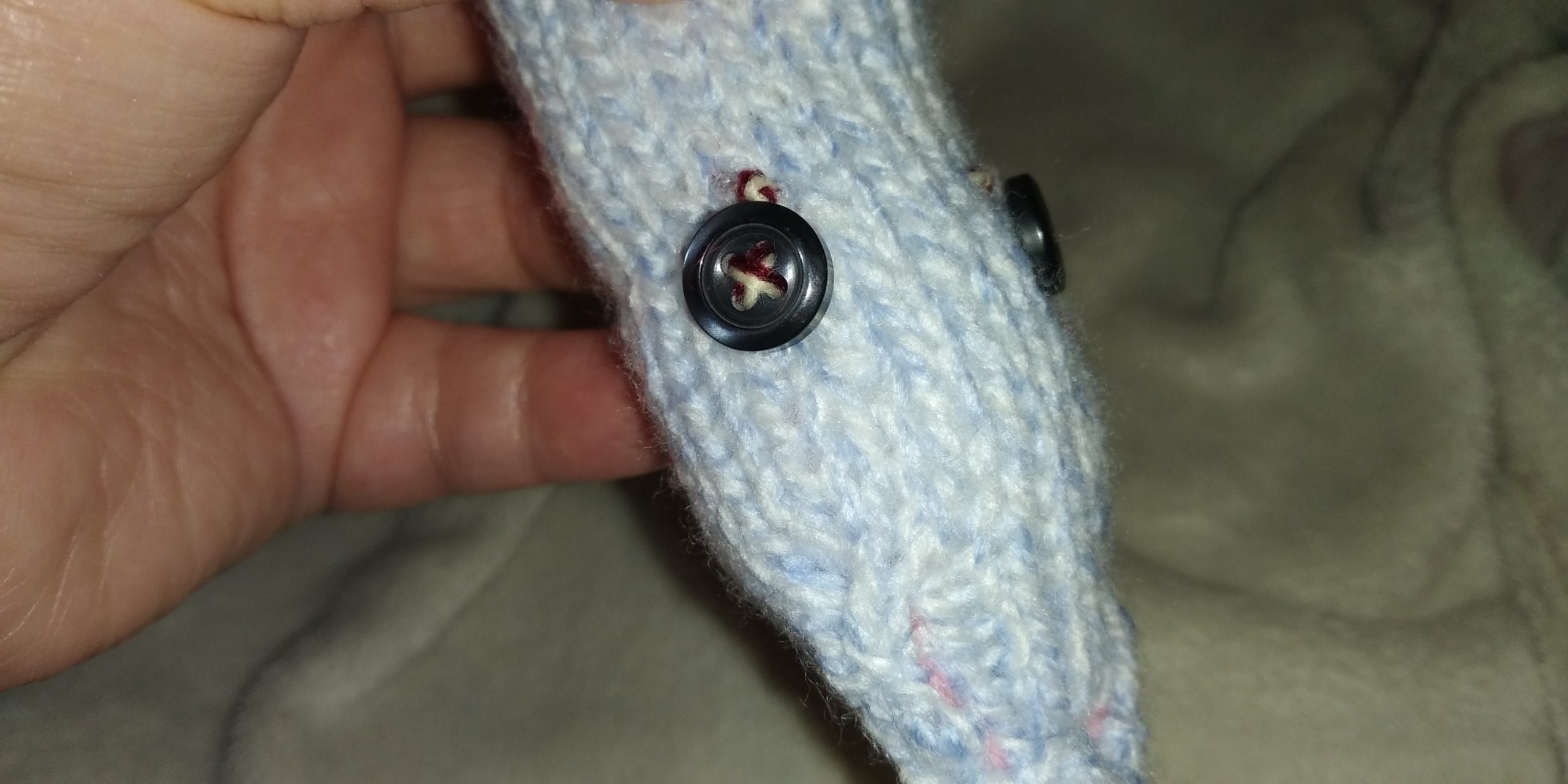 Denton the Blue and White Mottled Rainbow Slim Noodle Short Snake - Image 6