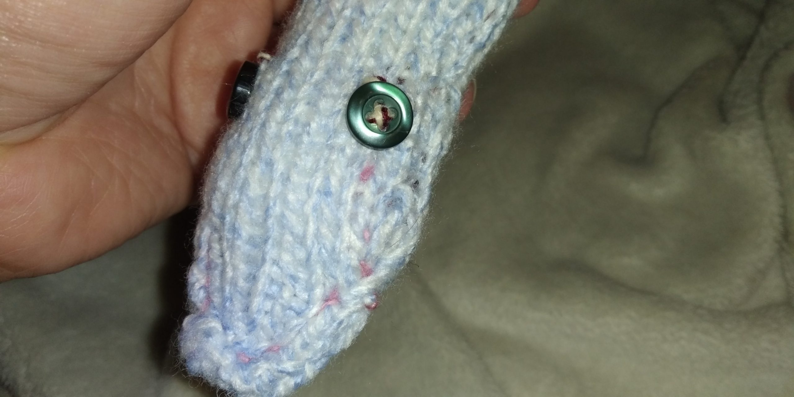 Denton the Blue and White Mottled Rainbow Slim Noodle Short Snake - Image 7