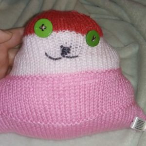 Bea the Red White Pink Banded Midi Terri