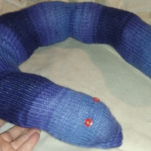 Benji the Blue Gradient Giant Snake