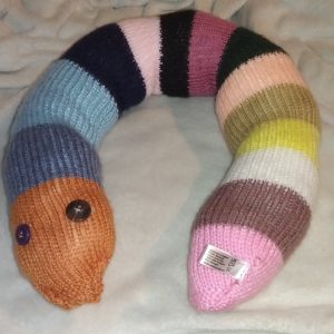 Burrow the Orange and Warm Earthy tones Banded Giant Snake.