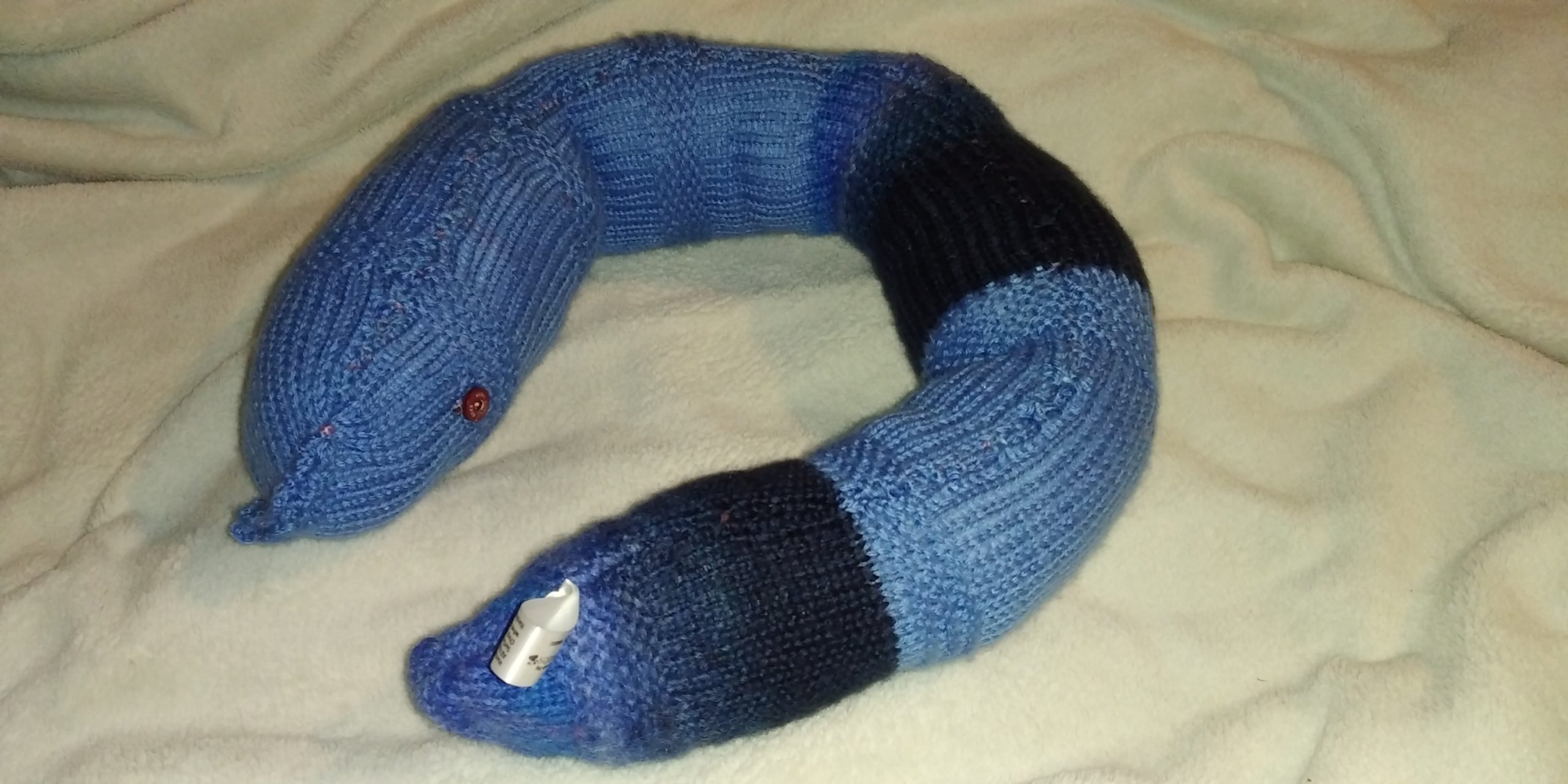 Chrystal the Blue Gradient Giant Snake - Image 3