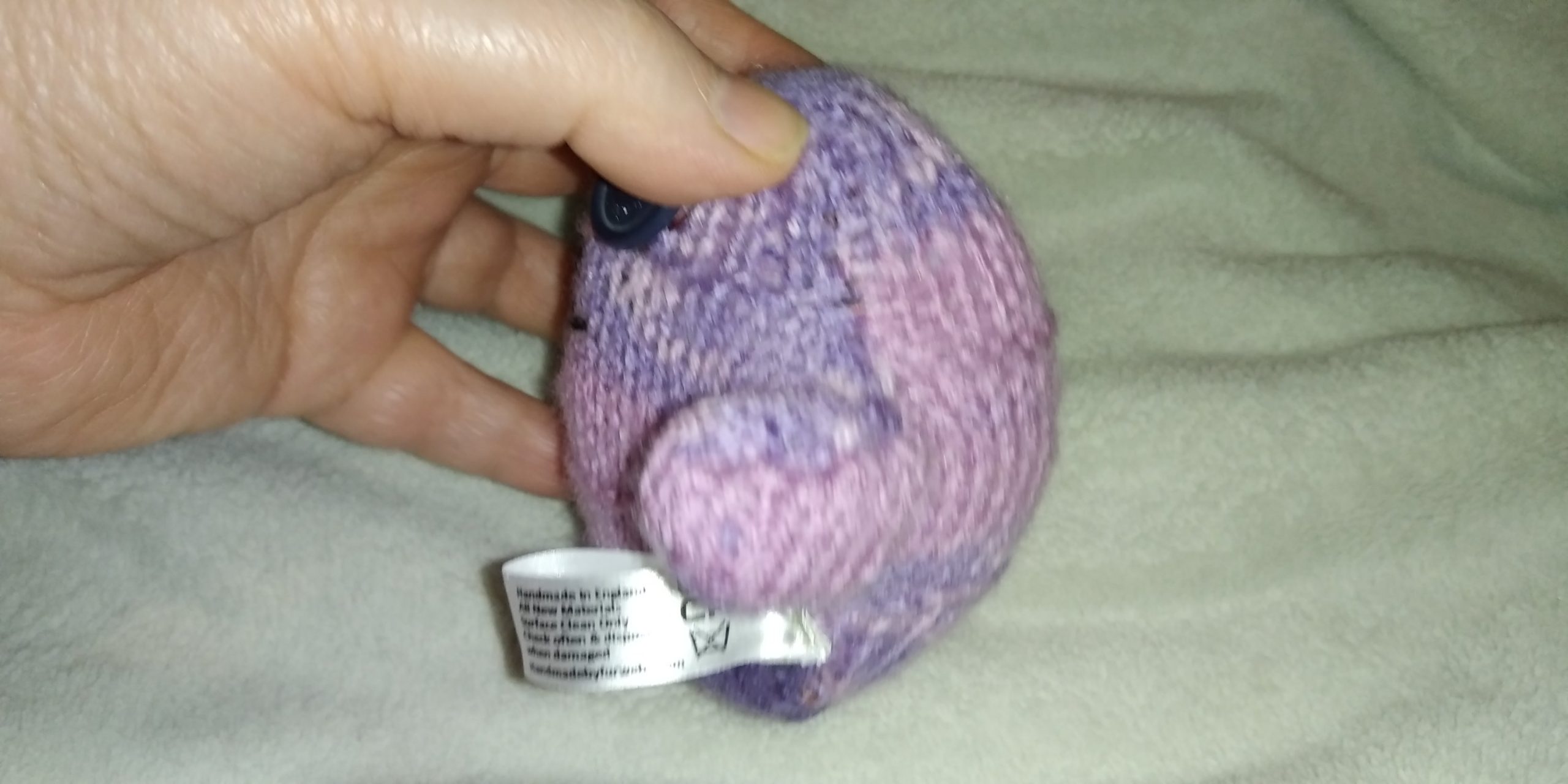 Carl the Pale Lavender Mini Ted (Ld) - Image 3
