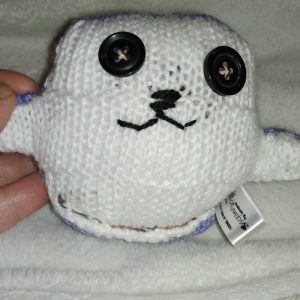 Paris the White and Periwinkle Blue Mini Ted