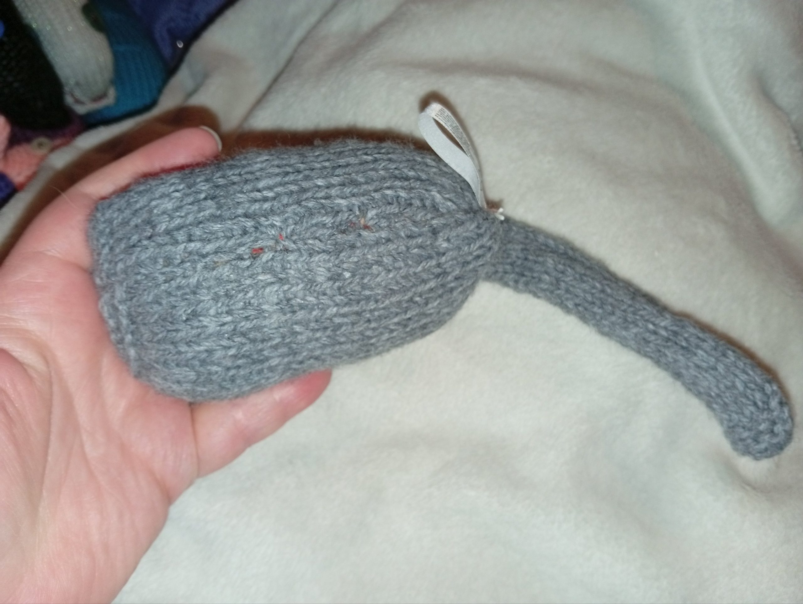 Val the Chunky Stone Grey Midi Meeser - Image 3