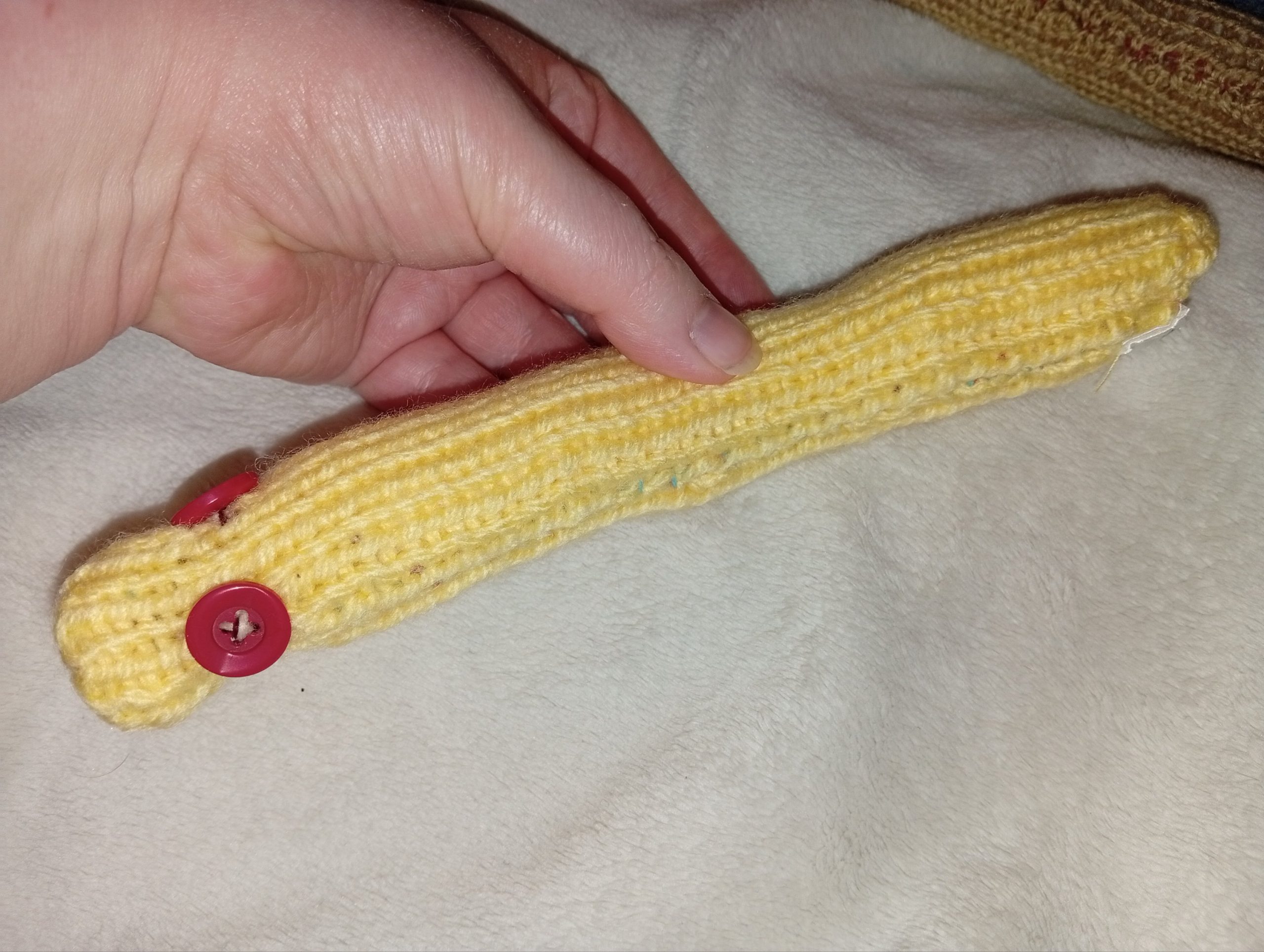 Gregory the Chunky Custard Yellow Slim Noodle Short Snake