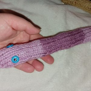 Vernon the Purple Shades Banded Slim Noodle Short Snake