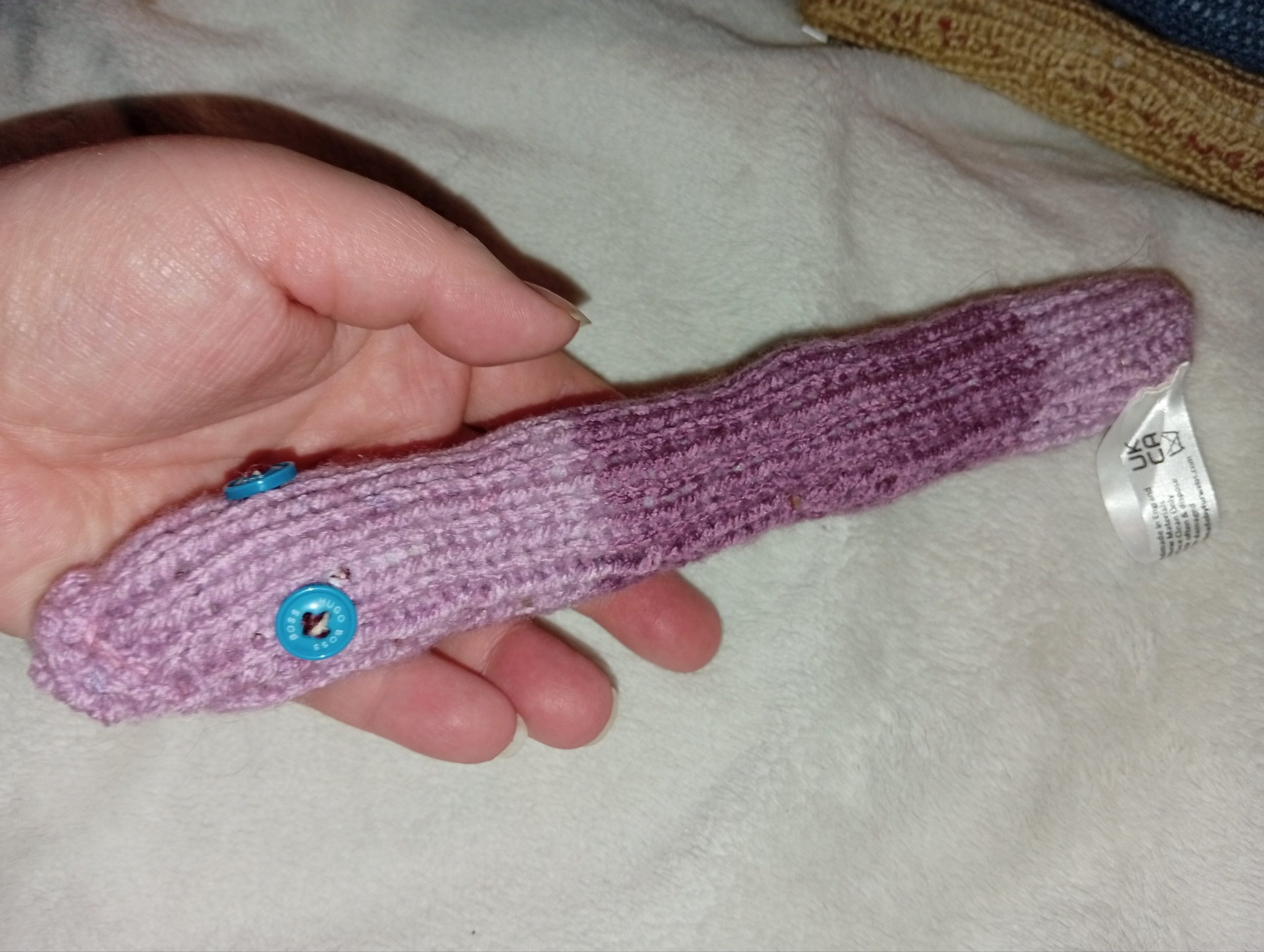 Vernon the Purple Shades Banded Slim Noodle Short Snake