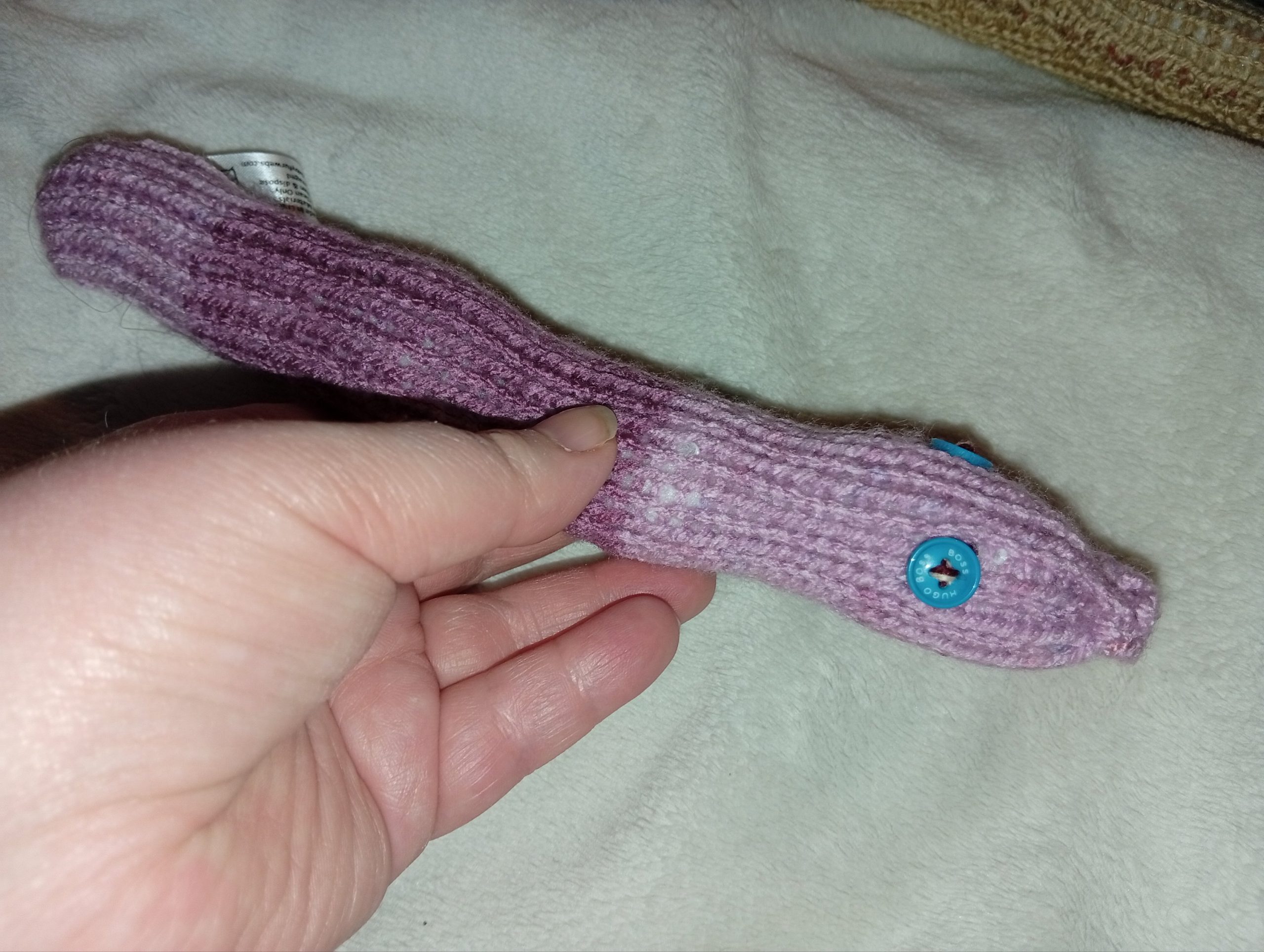 Vernon the Purple Shades Banded Slim Noodle Short Snake - Image 3