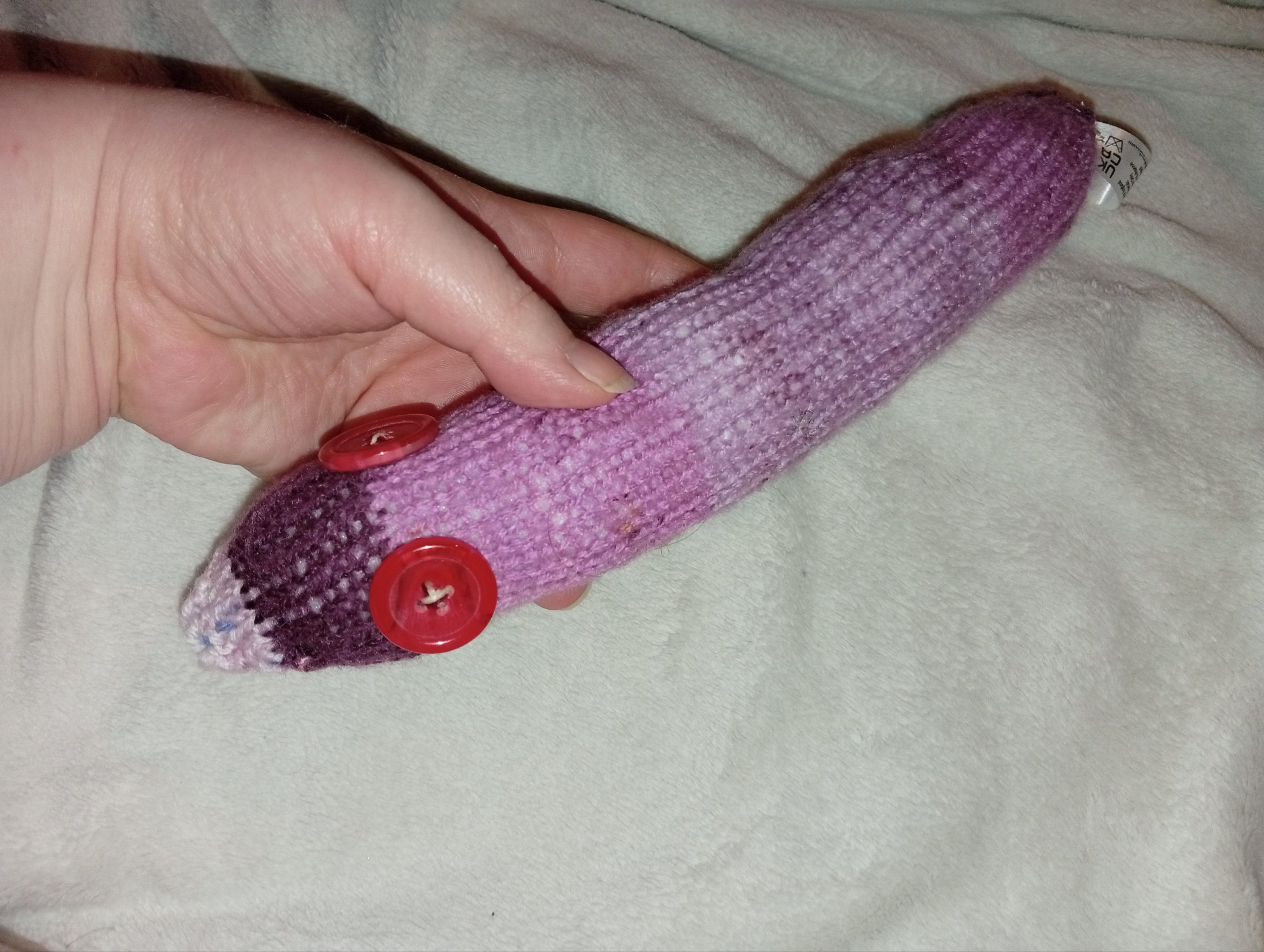 Arnie the Purple Shades Chunky Noodle Snake