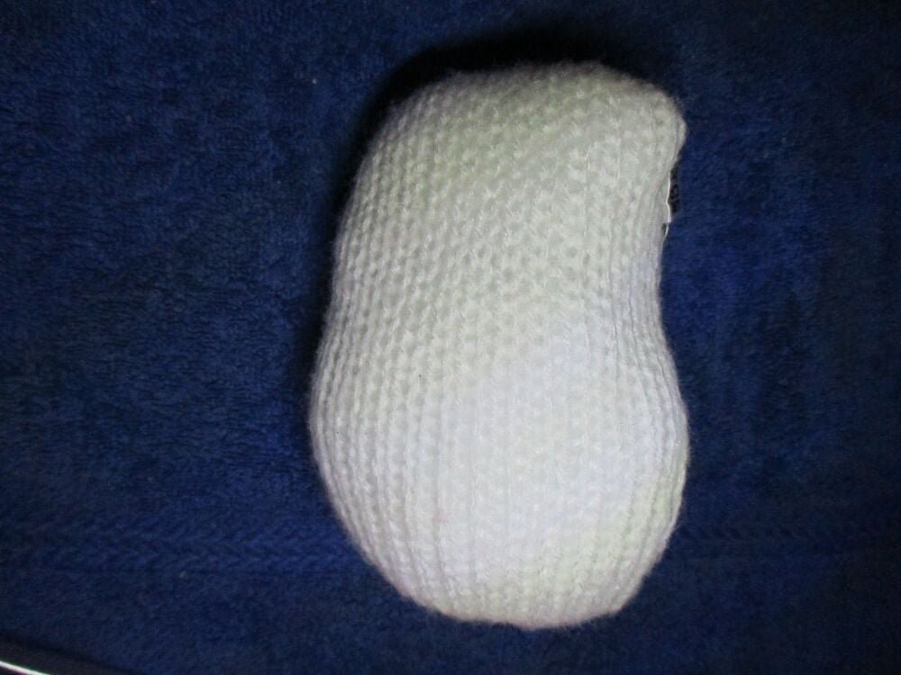 Cal the White with Brown Stick Nosed Mini Snowman Snuggy - Image 4